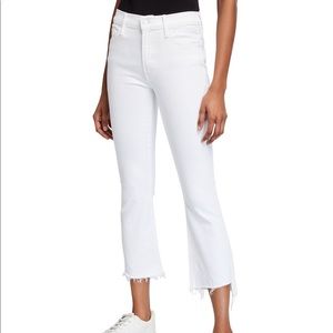 Mother Insider Crop Step Fray